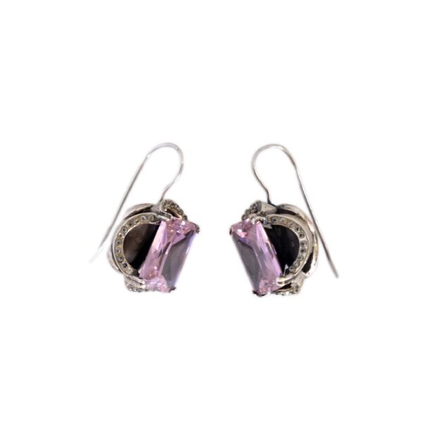 Alice CZ earrings pink