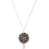 Petapru neck silver meadow round coltured pearl 42cm