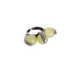 Sucibatu ring 3 light green quartz